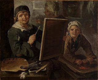 Der Maler in seinem Atelier - Giacomo Francesco Cipper — Ansicht des Kunstwerks