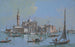 Ansicht von San Giorgio Maggiore vom Bassin von San Marco in Venedig - Giacomo Guardi — Ansicht des Kunstwerks
