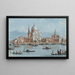 L'église du Rédempteur - Giacomo Guardi — gerahmtes Bild an der Wand