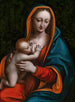 La Madone allaitant l'enfant Jésus - Giampietrino Giovanni Pietro Rizzoli — Ansicht des Kunstwerks