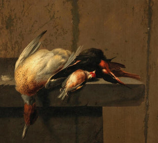 Gibier sur une table en pierre - Jan Vonck