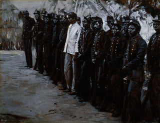 Die venezolanische Garde in El Dorado - Gilbert Gaul — Ansicht des Kunstwerks