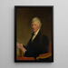 Colonel David Humphreys - Gilbert Stuart — gerahmtes Bild an der Wand
