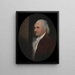 Colonel Isaac Barré - Gilbert Stuart — gerahmtes Bild an der Wand