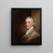 Colonel John Trumbull - Gilbert Stuart — gerahmtes Bild an der Wand