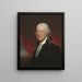 Edward Shippen - Gilbert Stuart — gerahmtes Bild an der Wand