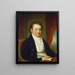 Edward Stow - Gilbert Stuart — gerahmtes Bild an der Wand