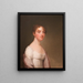 Elizabeth Sproat Lenox 1785–1864 - Gilbert Stuart — gerahmtes Bild an der Wand