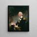Horatio Gates - Gilbert Stuart — gerahmtes Bild an der Wand