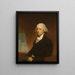 John Ashe - Gilbert Stuart — gerahmtes Bild an der Wand