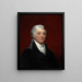 Joseph Coolidge - Gilbert Stuart — gerahmtes Bild an der Wand