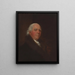 Der Richter Stephen Jones - Gilbert Stuart — gerahmtes Bild an der Wand