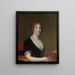 Margaret Spear Smith - Gilbert Stuart — gerahmtes Bild an der Wand