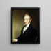 Portrait von Alexander Townsend - Gilbert Stuart — gerahmtes Bild an der Wand
