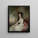 Portrait von Eleanor Gordon - Gilbert Stuart — gerahmtes Bild an der Wand