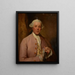 Portrait d'Henri Lambert - Gilbert Stuart — gerahmtes Bild an der Wand