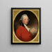 Portrait de Sir William Molesworth 6e Bt - Gilbert Stuart — gerahmtes Bild an der Wand