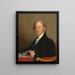 Rufus King - Gilbert Stuart — gerahmtes Bild an der Wand