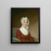 Sarah Homes Tappan Mme Benjamin Tappan - Gilbert Stuart — gerahmtes Bild an der Wand