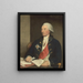 Sir John Dick - Gilbert Stuart — gerahmtes Bild an der Wand