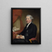Sir Joshua Reynolds - Gilbert Stuart — gerahmtes Bild an der Wand