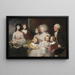 La famille Todd - Gilbert Stuart — gerahmtes Bild an der Wand