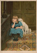 Sympathie - Gilbert Whitehead Co — gerahmtes Bild an der Wand