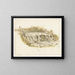Wasserfall - Gillis Neyts — gerahmtes Bild an der Wand