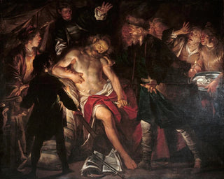 Die Tod von Caton - Gioacchino Assereto — Ansicht des Kunstwerks