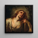 Die bußfertige Maria Magdalena - Gioacchino Assereto — gerahmtes Bild an der Wand