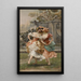 La danse - Gioacchino Pagliei — gerahmtes Bild an der Wand
