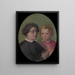 Don Giovanni und Don Garzia de Médicis - Giorgio Vasari — gerahmtes Bild an der Wand