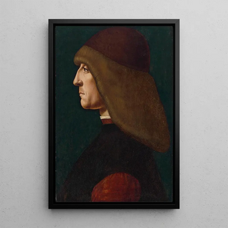 Giovanni Ambrogio de Predis - Portrait of a gentleman.webp