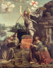 Die Auferstehung Christi mit Sankt Leonard von Noblac und Lucie - Giovanni Antonio Boltraffio — Ansicht des Kunstwerks