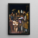 Taufe von Konstantin - Giovanni Antonio Galli — gerahmtes Bild an der Wand