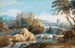Das Schloss Orsini Bracciano - Giovanni Battista Busiri — Ansicht des Kunstwerks