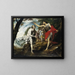 Le Baptême du Christ - Giovanni Battista Crespi — gerahmtes Bild an der Wand