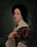Portrait einer Frau - Giovanni Battista Gaulli — Ansicht des Kunstwerks