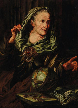 Giovanni Battista Langetti - A fortune teller.webp