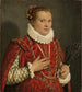 Portrait einer jungen Frau - Giovanni Battista Moroni — Ansicht des Kunstwerks