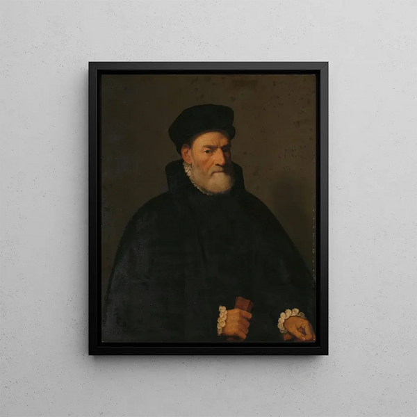 Giovanni Battista Moroni - Portrait of an Old Man probably Vercellino Olivazzi Senator from Bergamo.webp