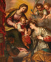 Das mystische Heiratsbild der heiligen Katharina - Giovanni Battista Paggi — Ansicht des Kunstwerks