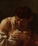 Buste d'homme, Saint Matthias - Giovanni Battista Piazzetta — Ansicht des Kunstwerks