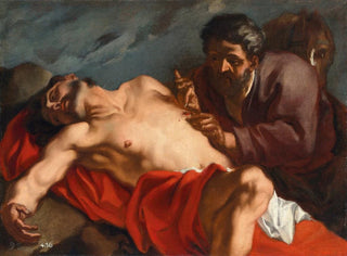 Der gute Samariter - Giovanni Battista Piazzetta — Ansicht des Kunstwerks