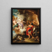 Venus in Vulcans Schmiede - Giovanni Battista Pittoni — gerahmtes Bild an der Wand