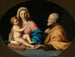 La Sainte Famille - Giovanni Battista Salvi da Sassoferrato — Ansicht des Kunstwerks