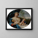 Jungfrau mit Kind und Rose - Giovanni Battista Salvi da Sassoferrato — gerahmtes Bild an der Wand