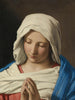 La Madone en prière - Giovanni Battista Salvi da Sassoferrato — Ansicht des Kunstwerks