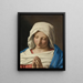 La Madone en prière - Giovanni Battista Salvi da Sassoferrato — gerahmtes Bild an der Wand