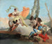 Armide trifft den schlafenden Renaud - Giovanni Battista Tiepolo — Ansicht des Kunstwerks
